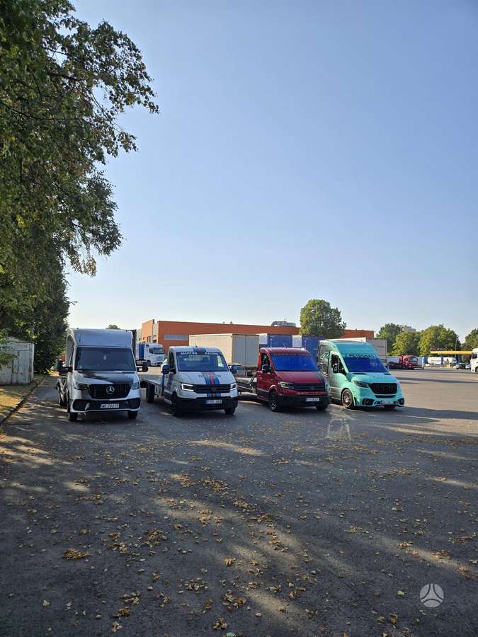 Volkswagen Crafter, road train rental