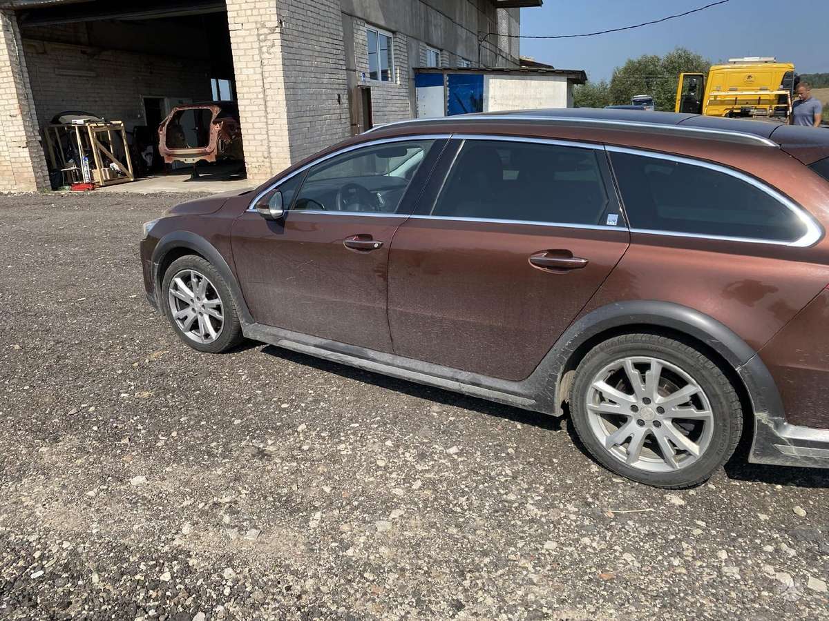 Peugeot 508 RXH по частям