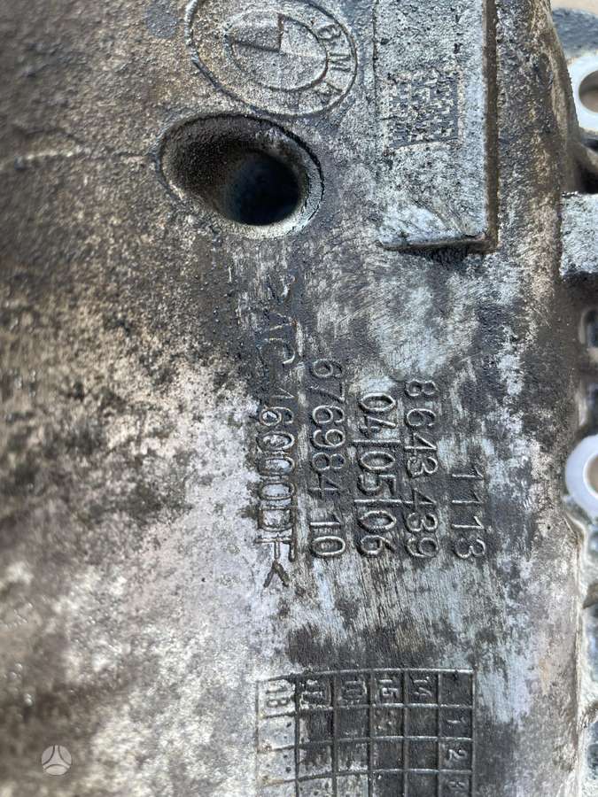 BMW X5, 1113 8643439, детали двигателя