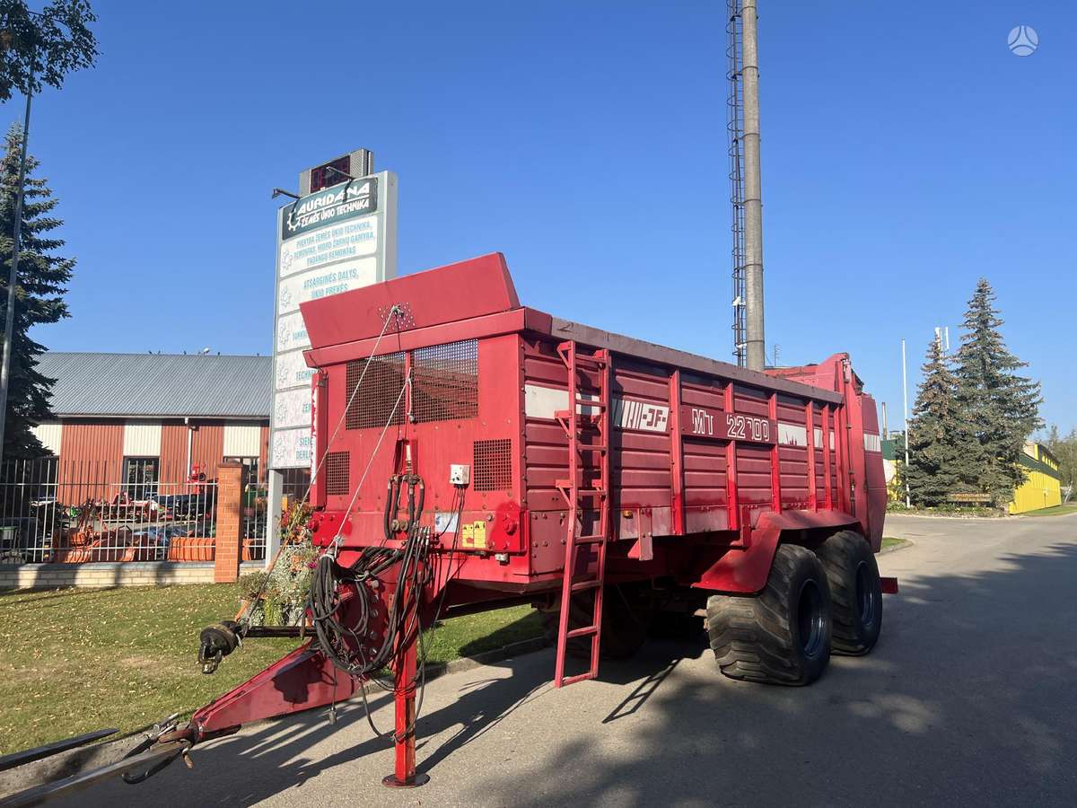 JF MT 22000, навозные шейкеры, измельчители компоста