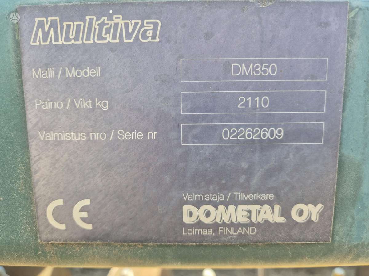Multiva DM 350     3,50metro, скребки, скрубберы