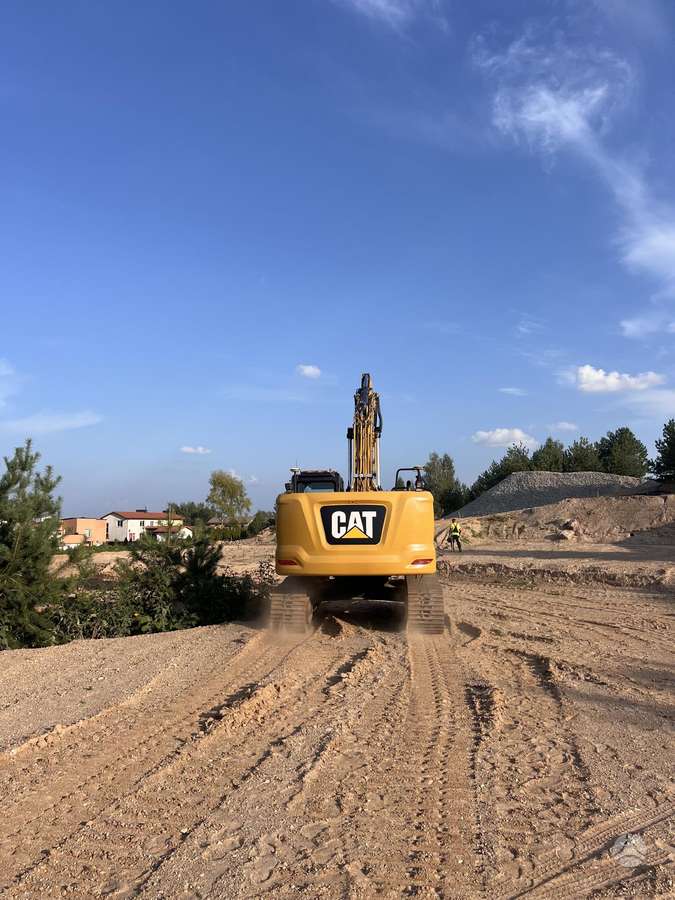Caterpillar 320 Trimble 3D, ekskavatoriai