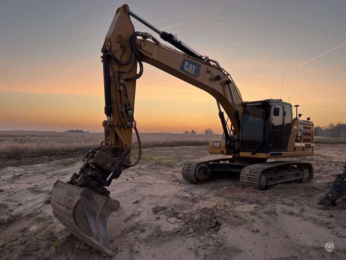 Caterpillar 320 Trimble 3D, ekskavatoriai