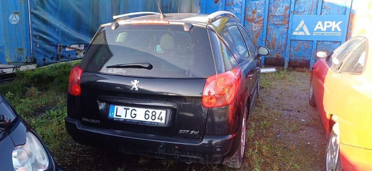Peugeot 207 dalimis