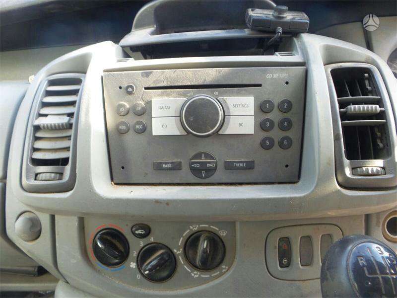 Opel VIVARO, preču
