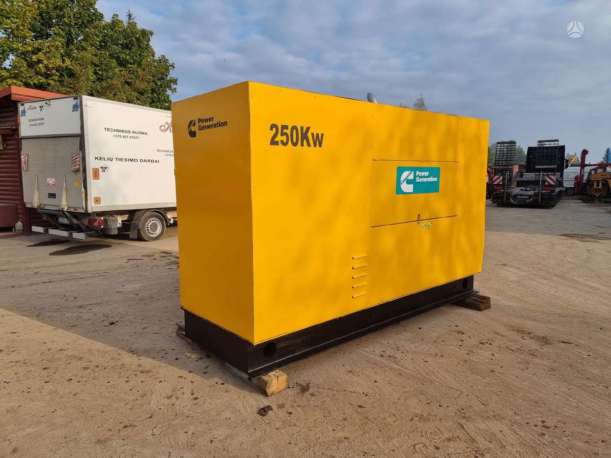 -Kita- CUMMINS 250KW, электрогенетаторы
