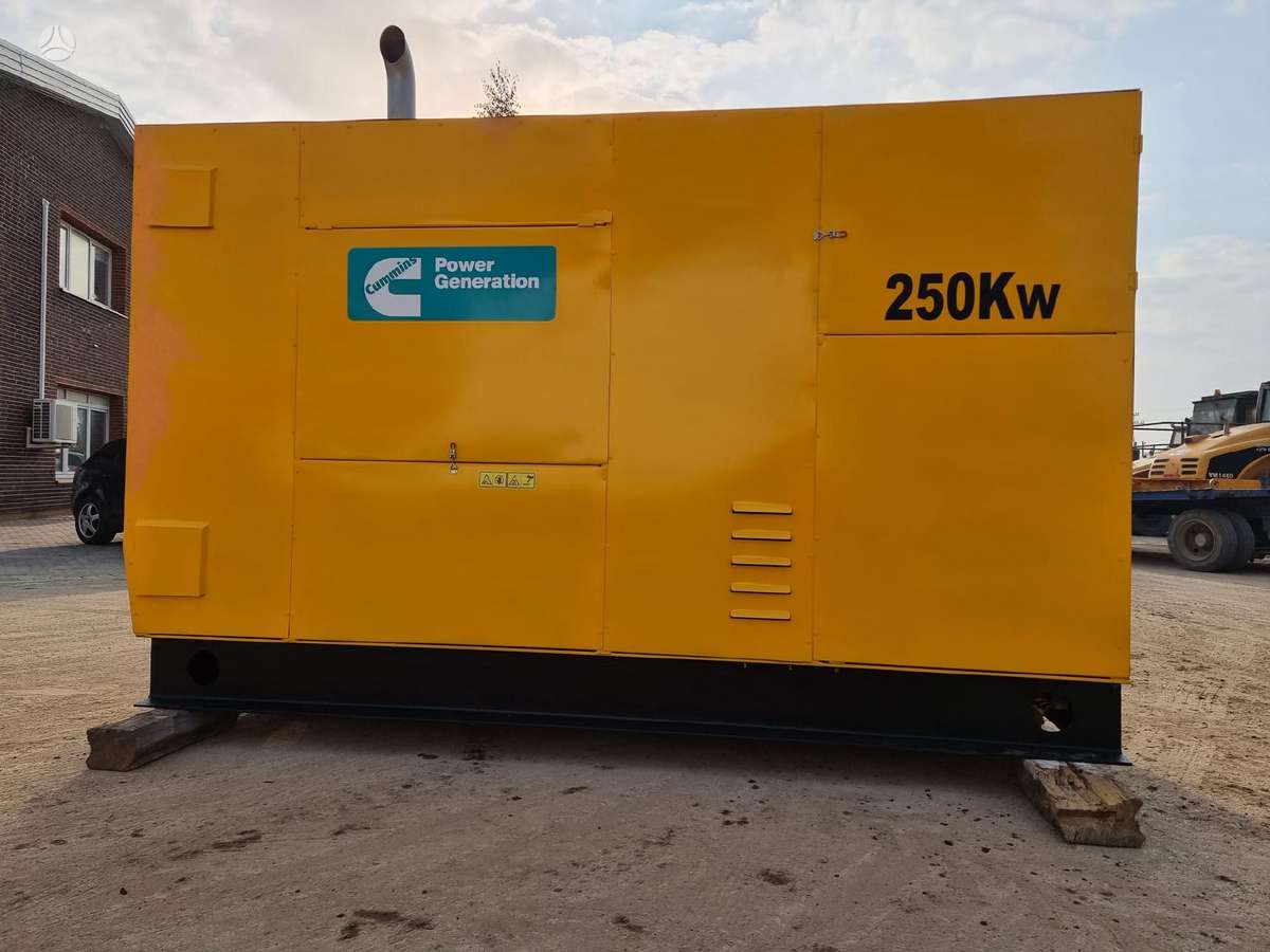 -Kita- CUMMINS 250KW, электрогенетаторы