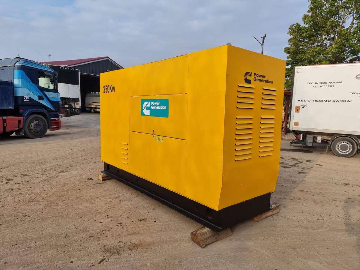 -Kita- CUMMINS 250KW, электрогенетаторы