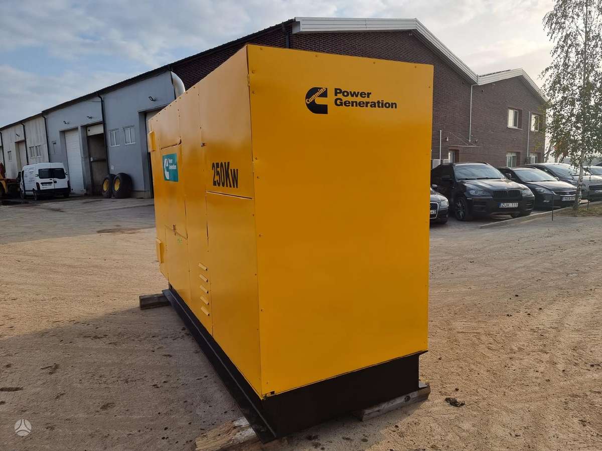 -Kita- CUMMINS 250KW, электрогенетаторы