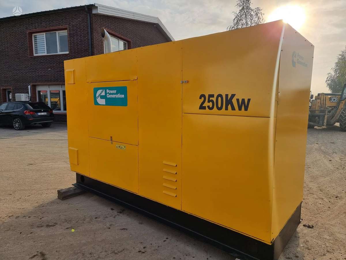 -Kita- CUMMINS 250KW, электрогенетаторы