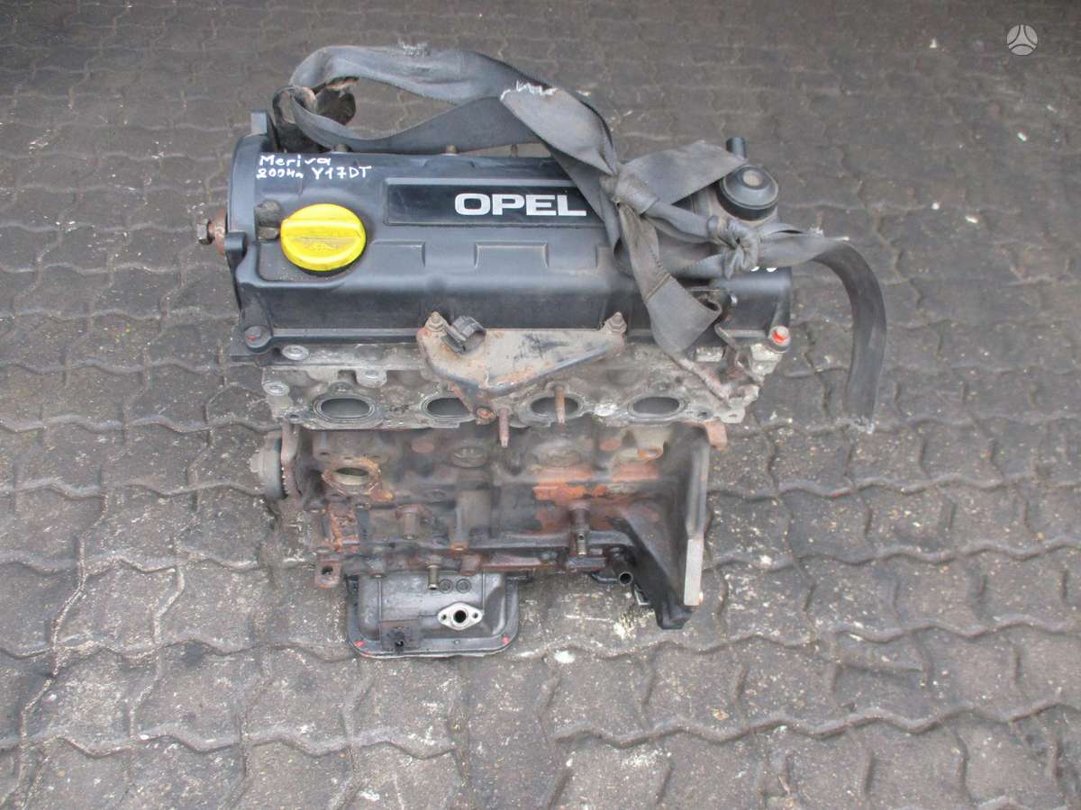Opel Meriva Variklis 1 7d y17dt