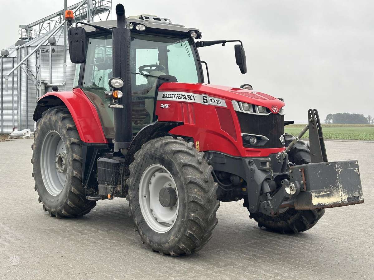 Massey Ferguson 7715S Trimble, tractors 2019-09 m., | A26666265