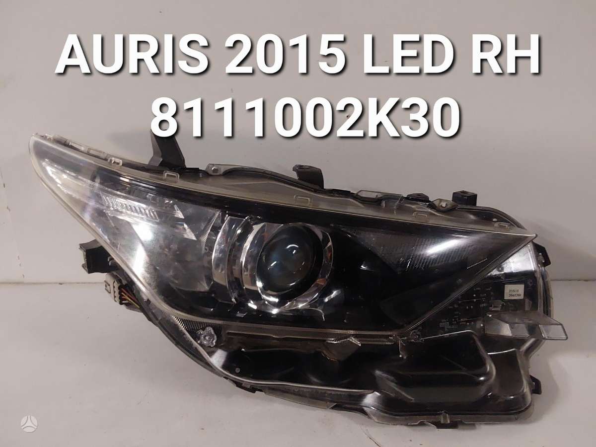 Toyota Auris по частям