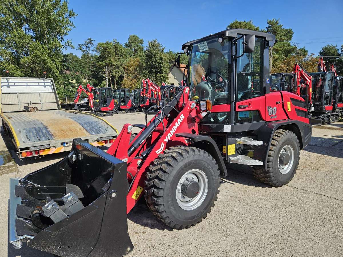 Yanmar V80, frontal loader