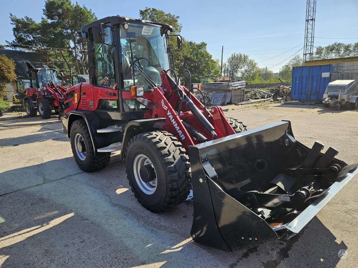 Yanmar V80, frontal loader
