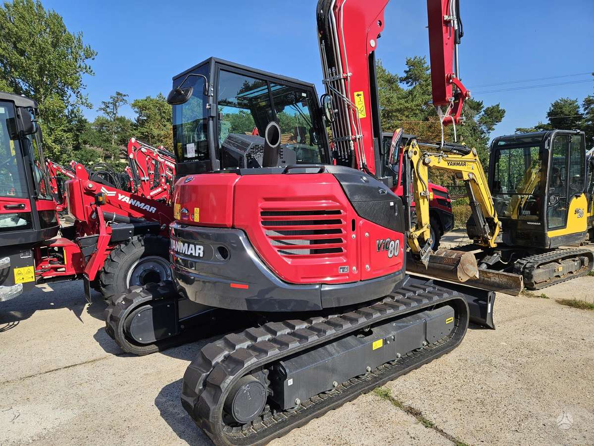 Yanmar VIO80, экскаваторы