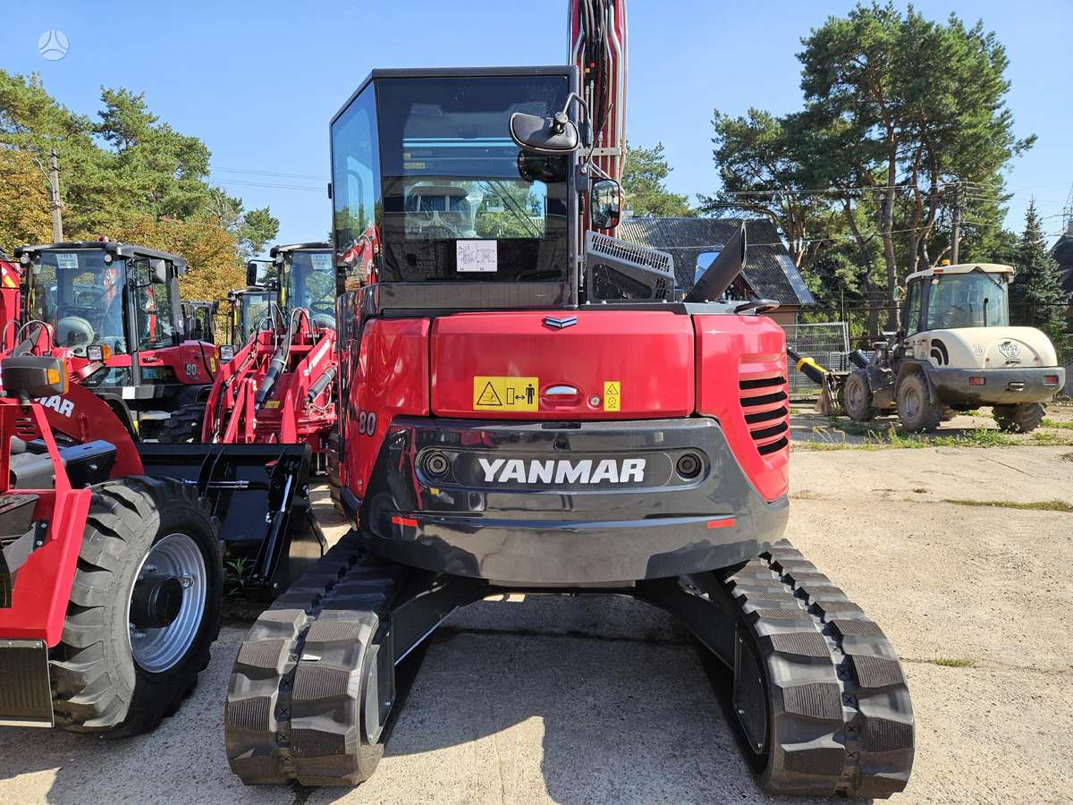 Yanmar VIO80, экскаваторы