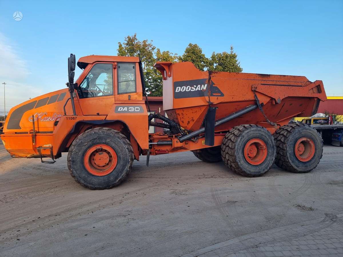 Doosan DA30, dumpers / tippers