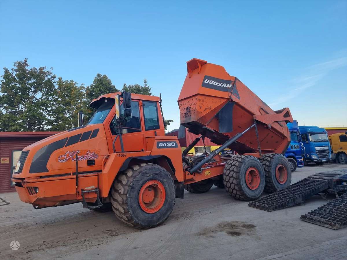 Doosan DA30, dumpers / tippers
