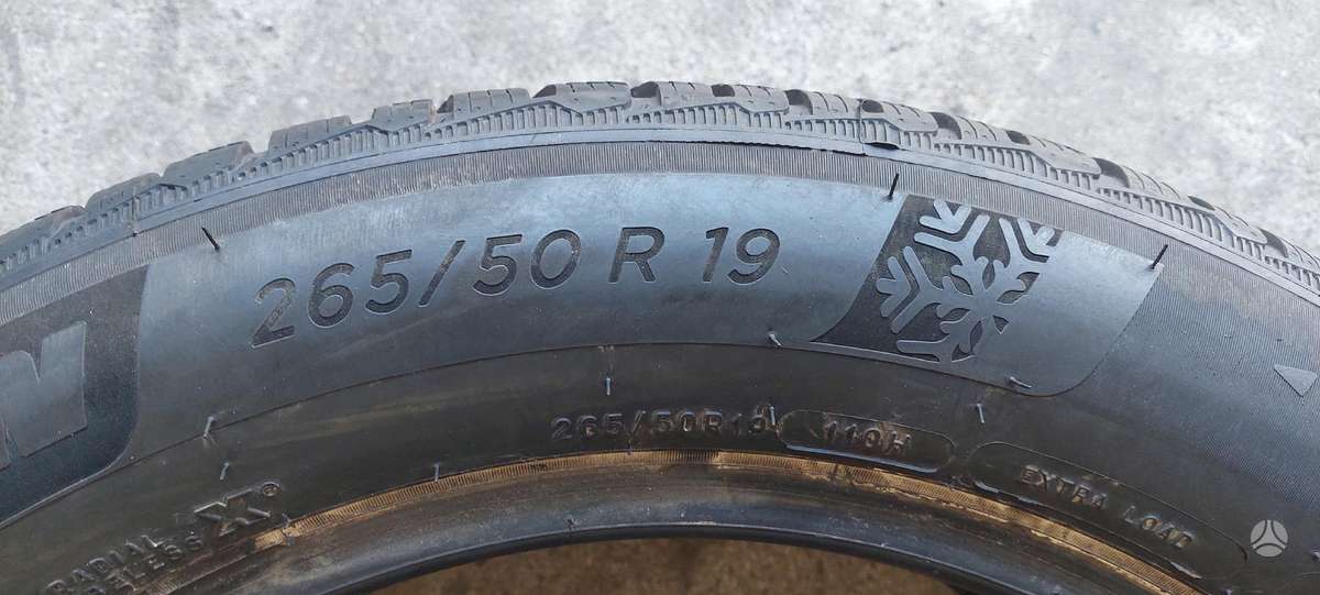Michelin, зимние 265/50 R19