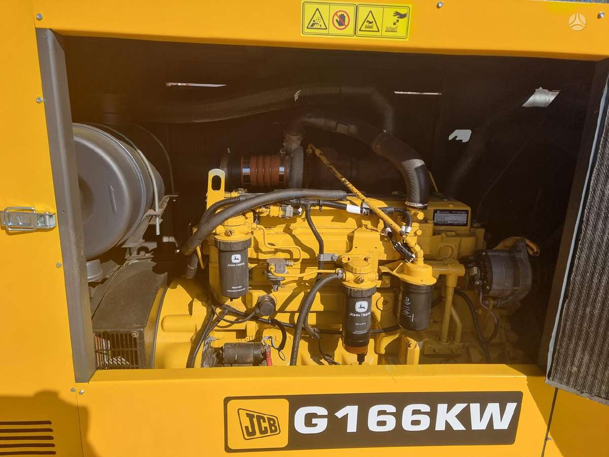 JCB G166 BJD5, электрогенетаторы