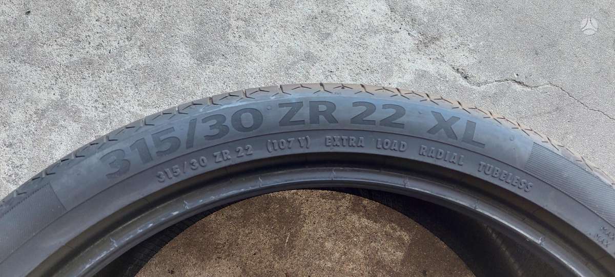 Continental, summer 315/30 R22