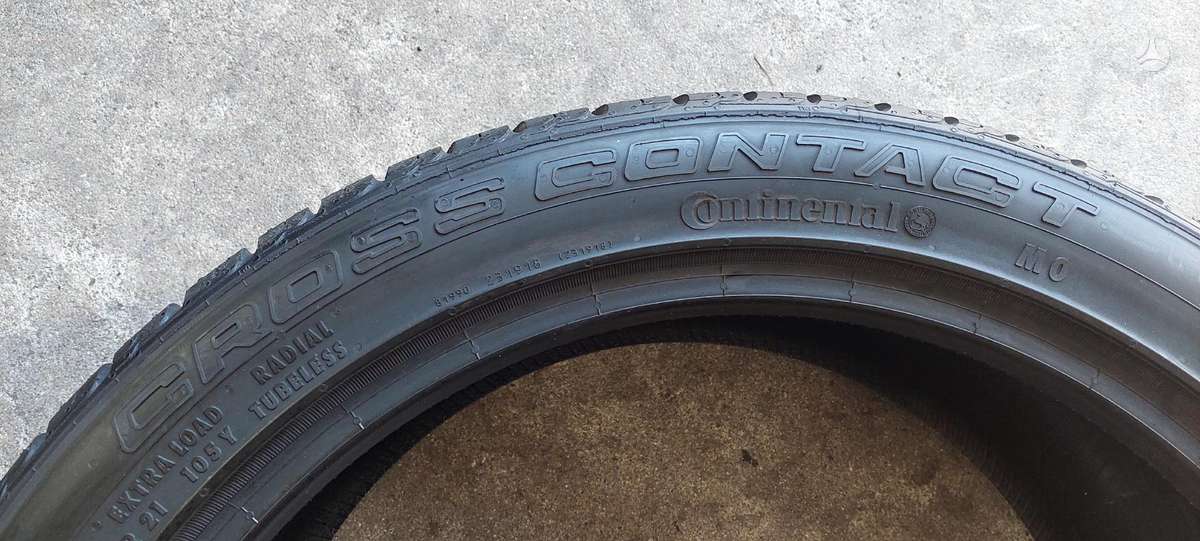 Continental, vasarinės 265/40 R21
