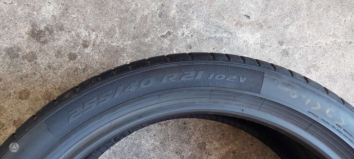 Pirelli, vasarinės 255/40 R21