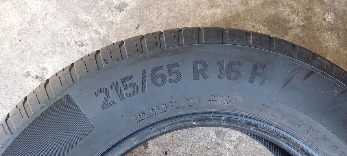 Continental, летние 215/65 R16