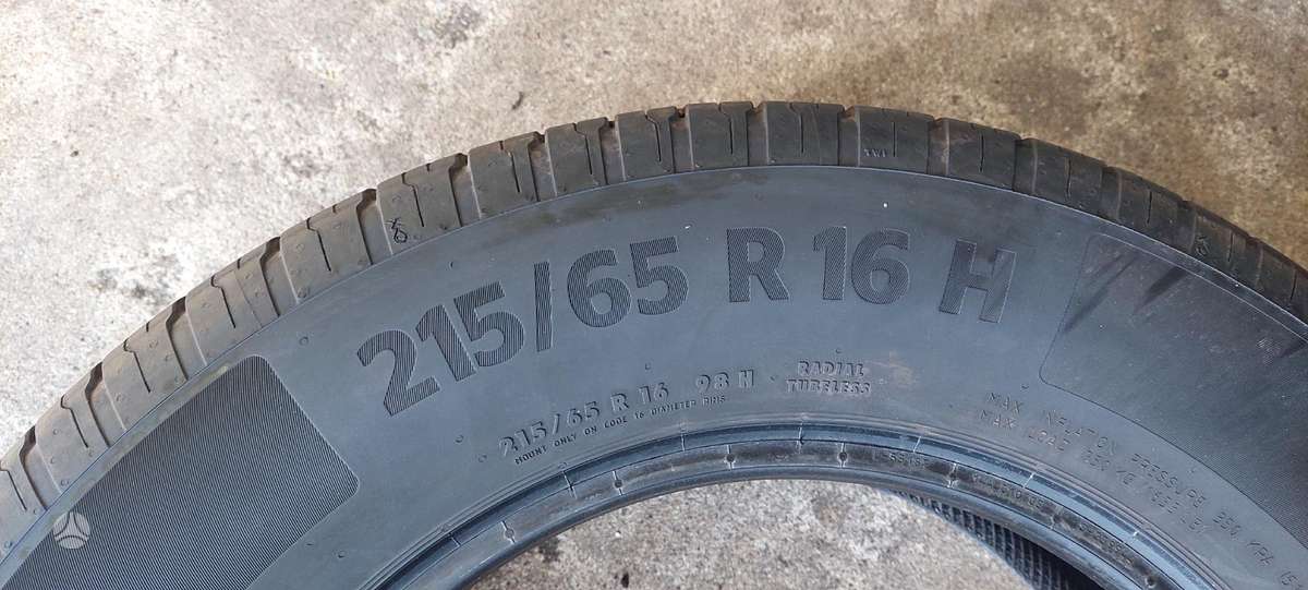 Continental, summer 215/65 R16
