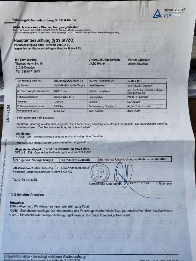 Mercedes-Benz E350, 3.0 l., Универсал