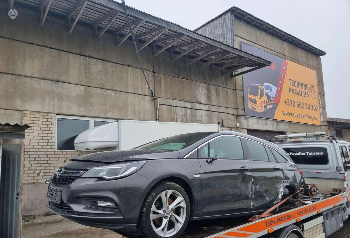 Opel Astra dalimis. Europa