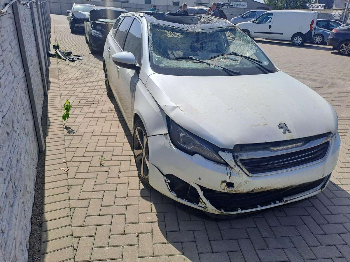 Peugeot 308 dalimis. Europa