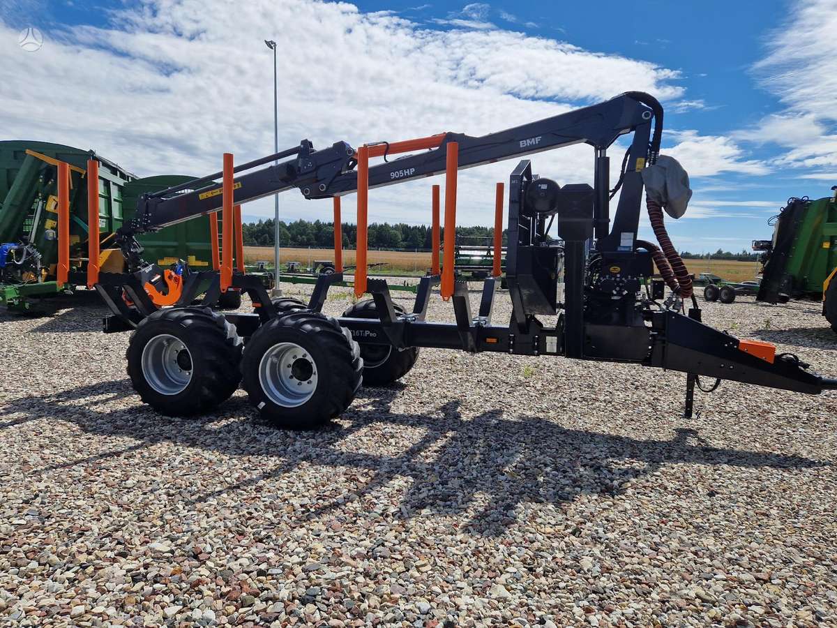 BMF 16T1PRO 2WD 905HP, forestry trailers (self-loading)