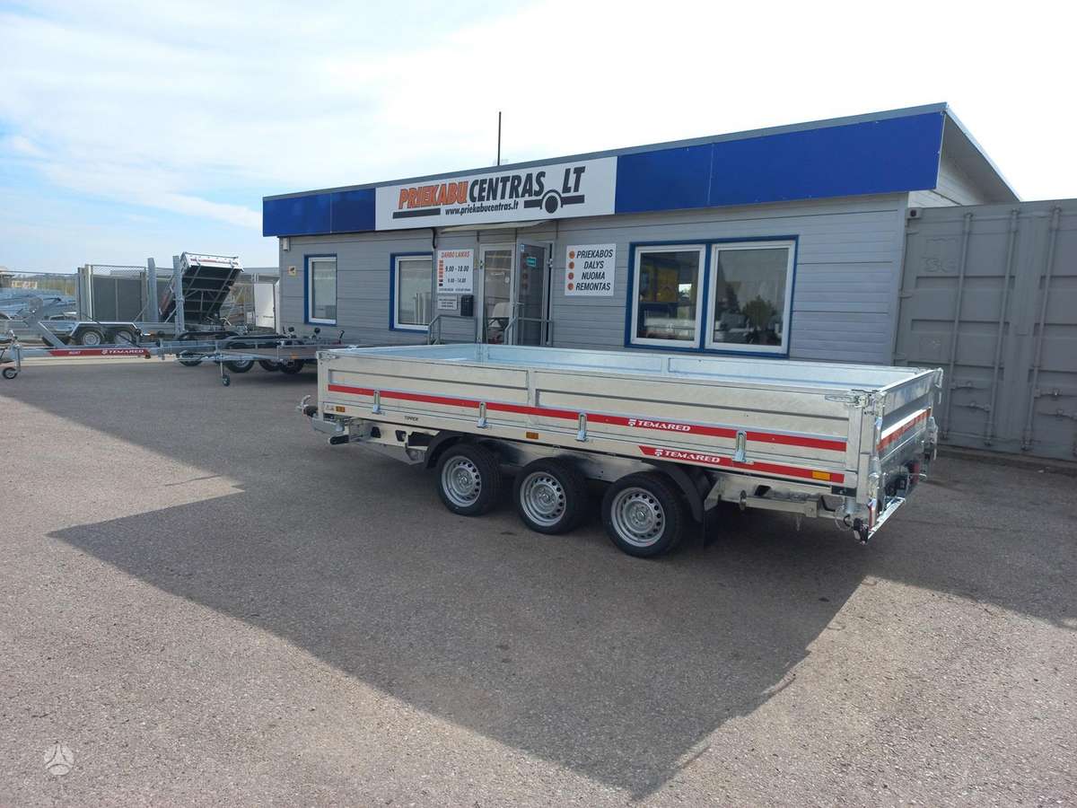 TEMARED TIPPER 4020/3 C S 3,5T, passenger car trailers