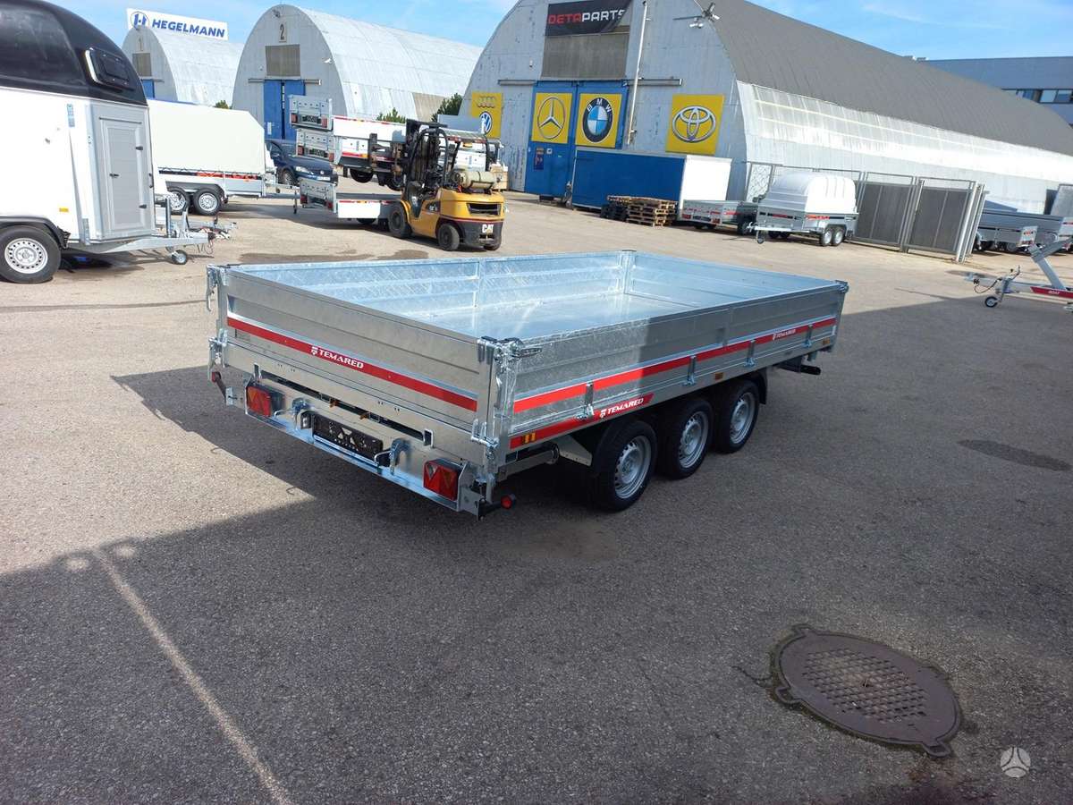 TEMARED TIPPER 4020/3 C S 3,5T, passenger car trailers