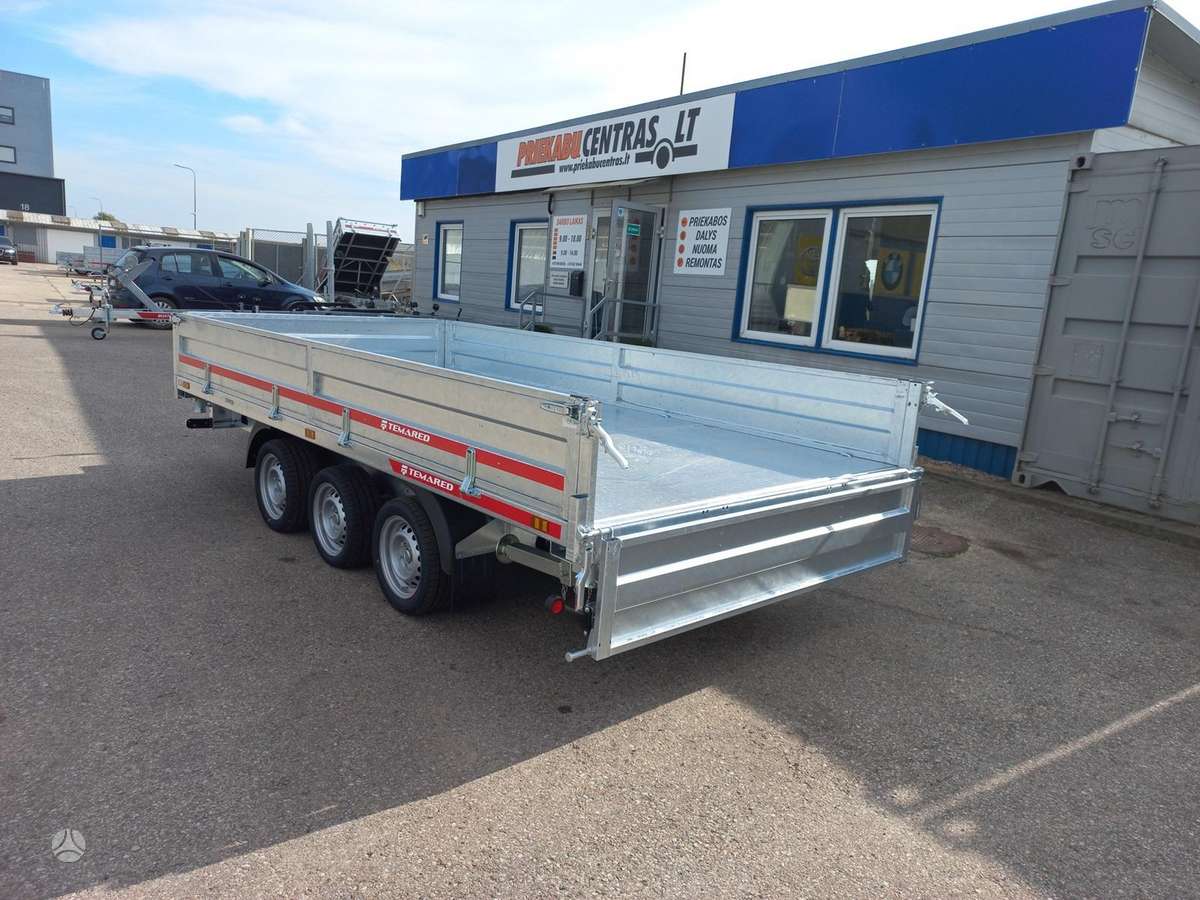TEMARED TIPPER 4020/3 C S 3,5T, passenger car trailers