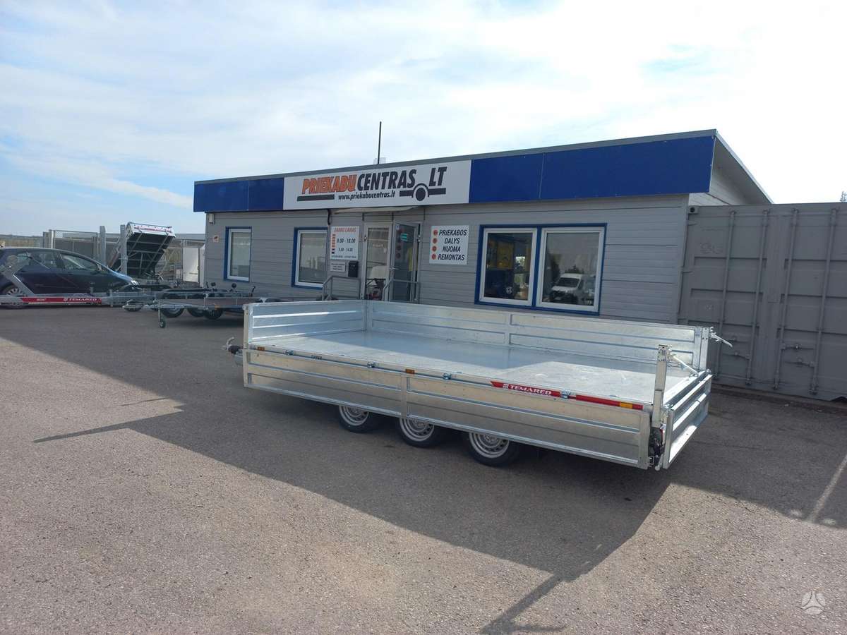 TEMARED TIPPER 4020/3 C S 3,5T, passenger car trailers