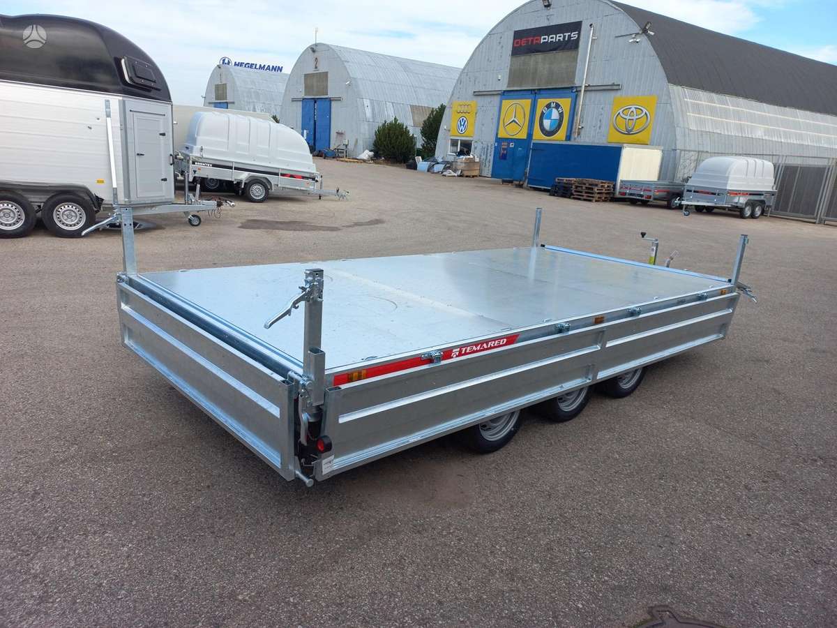 TEMARED TIPPER 4020/3 C S 3,5T, passenger car trailers