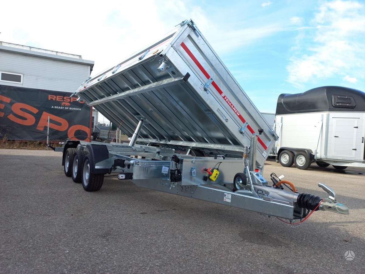 TEMARED TIPPER 4020/3 C S 3,5T, passenger car trailers