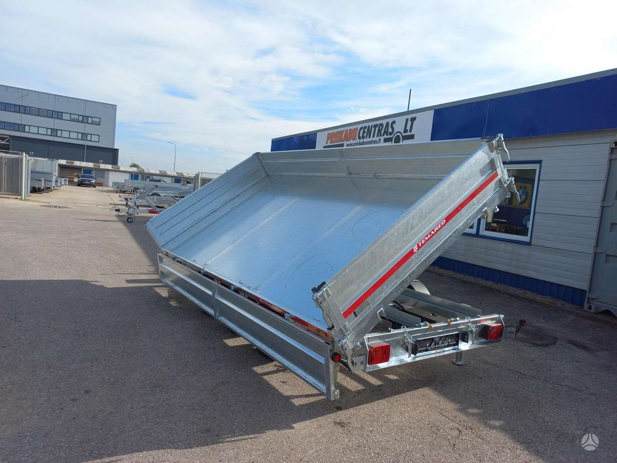 TEMARED TIPPER 4020/3 C S 3,5T, passenger car trailers