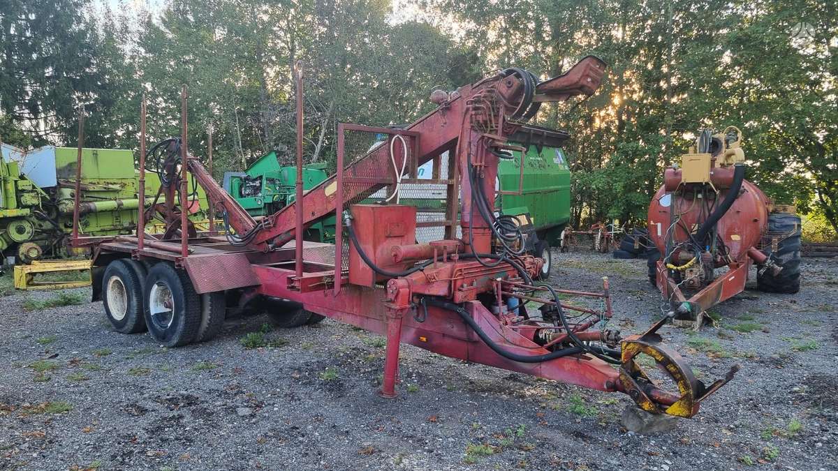 BALMEC 3000, 4×4, forestry trailers (self-loading)