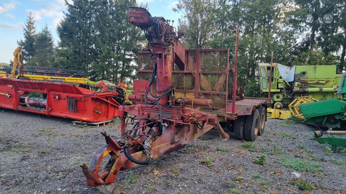 BALMEC 3000, 4×4, forestry trailers (self-loading)