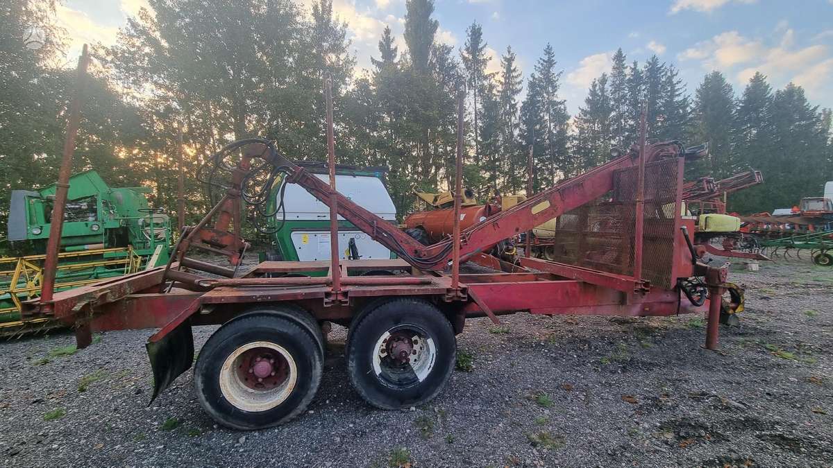 BALMEC 3000, 4×4, forestry trailers (self-loading)