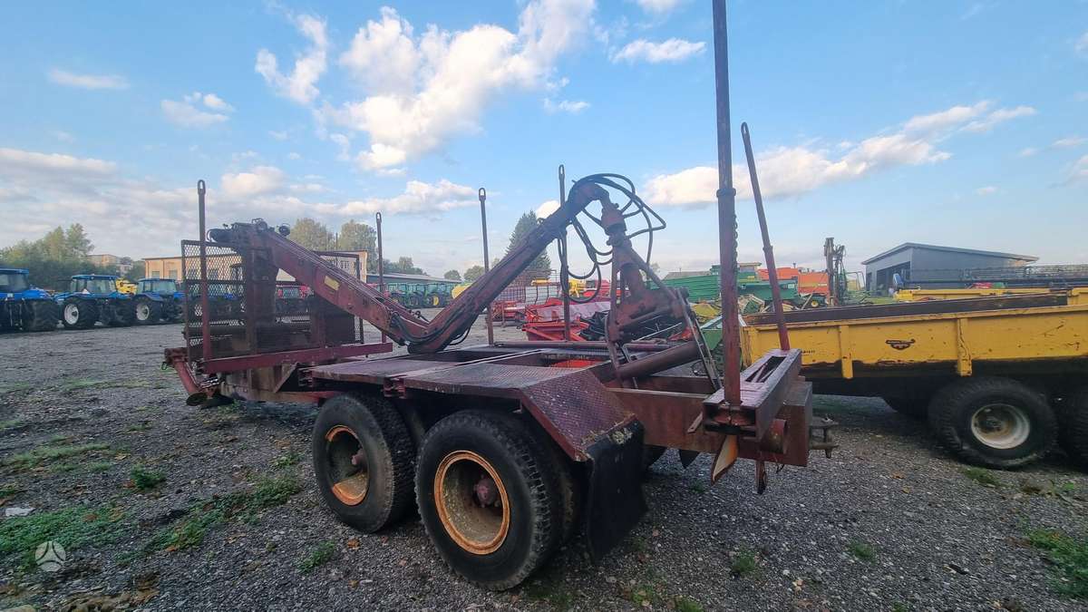 BALMEC 3000, 4×4, forestry trailers (self-loading)