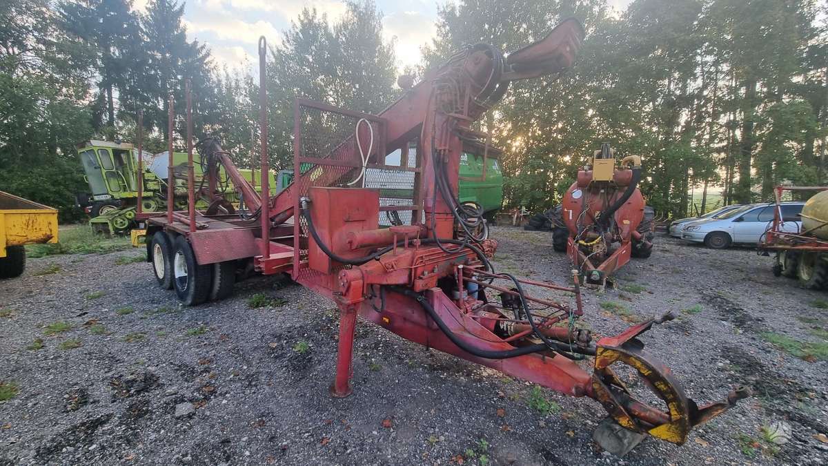 BALMEC 3000, 4×4, forestry trailers (self-loading)