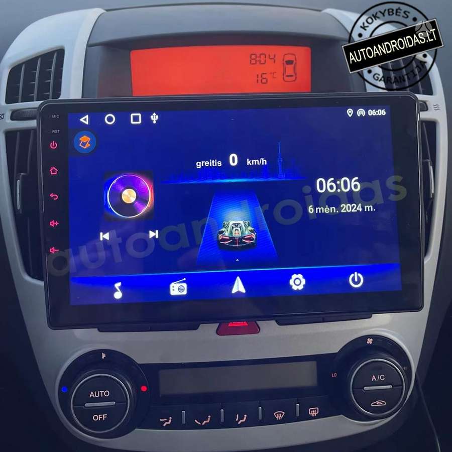 Kia KIA CEED 2007-09 Android multimedia navigacija carplay, multimedia and navigation