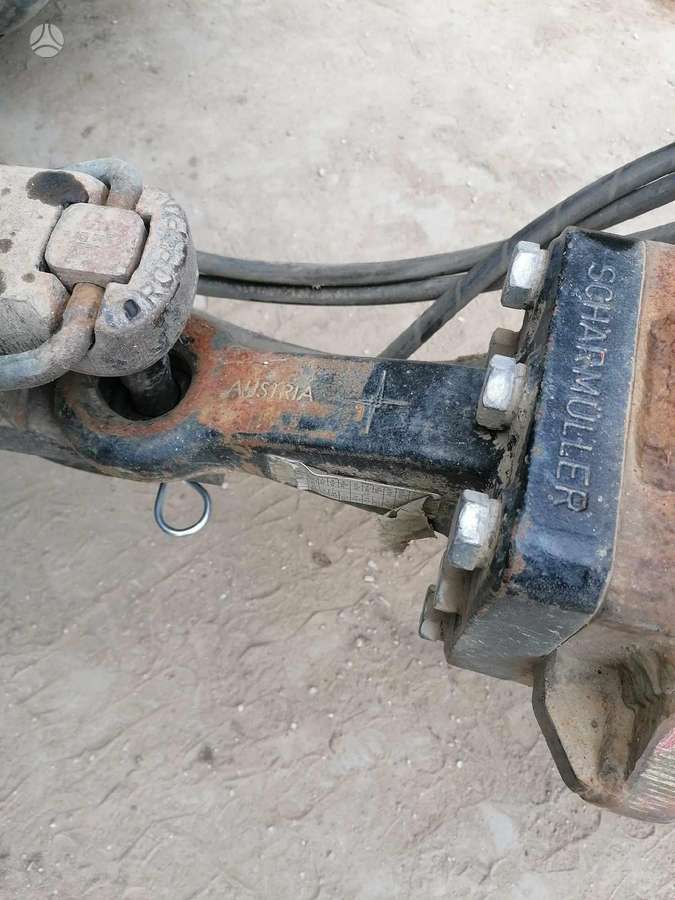 Horsch Tiger 6AS, scrapers, scrubbers
