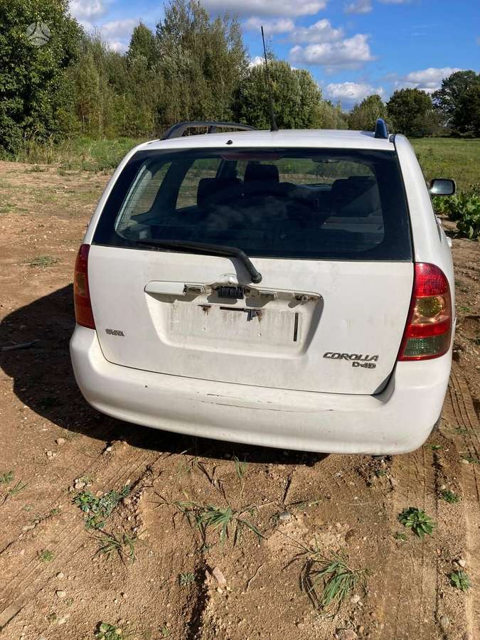 Toyota Corolla rezerves daļās