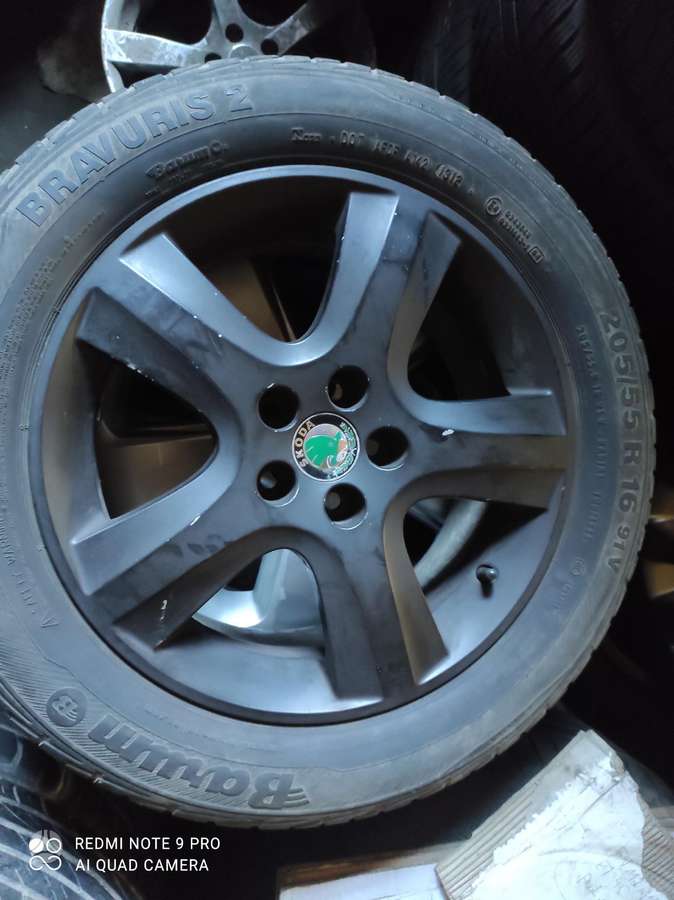 Skoda, легкосплавные , R16